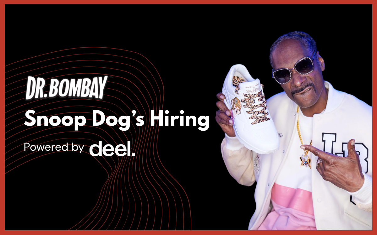 Deel Partners with Snoop Dogg’s Dr. Bombay to Find the Brand’s First-Ever International Ice Cream Taste Tester – Could It Be You?